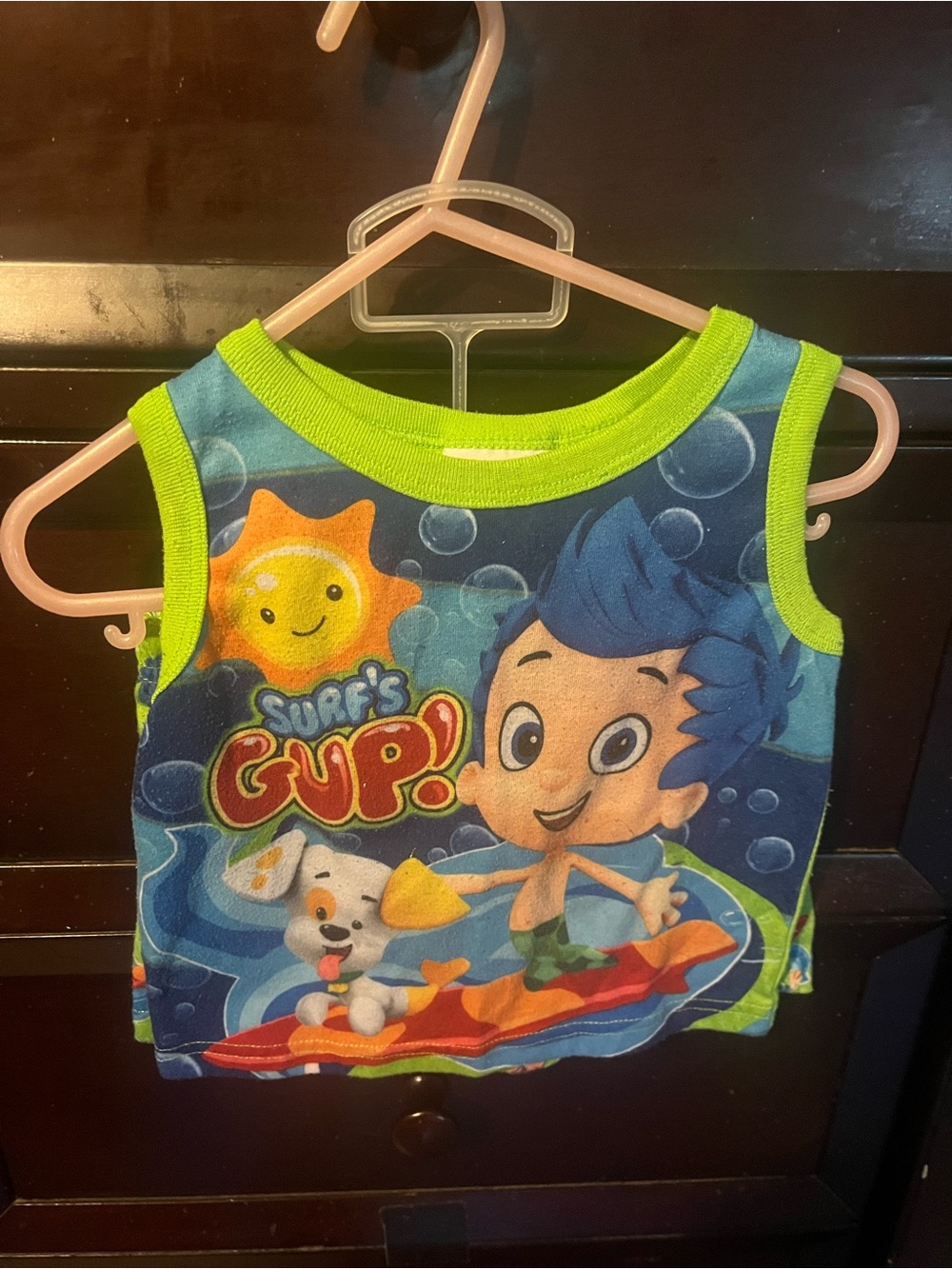 Bubble guppies pj set